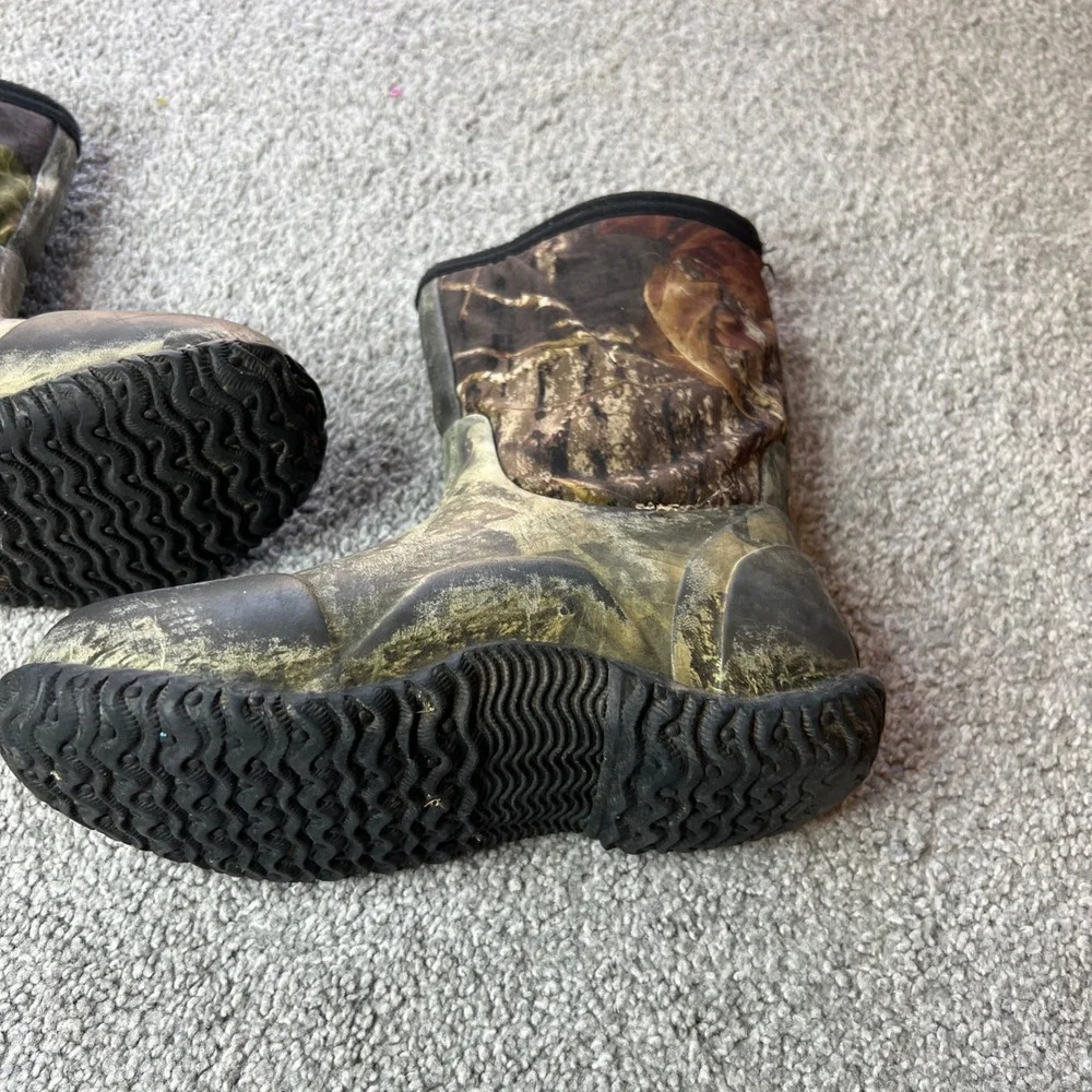 bogs boots kids 3 Camo Rubber Waterproof Mud Outdoor Hunting rain gorpcore
